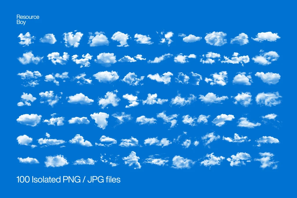 Free 100 Cloud Textures PNG