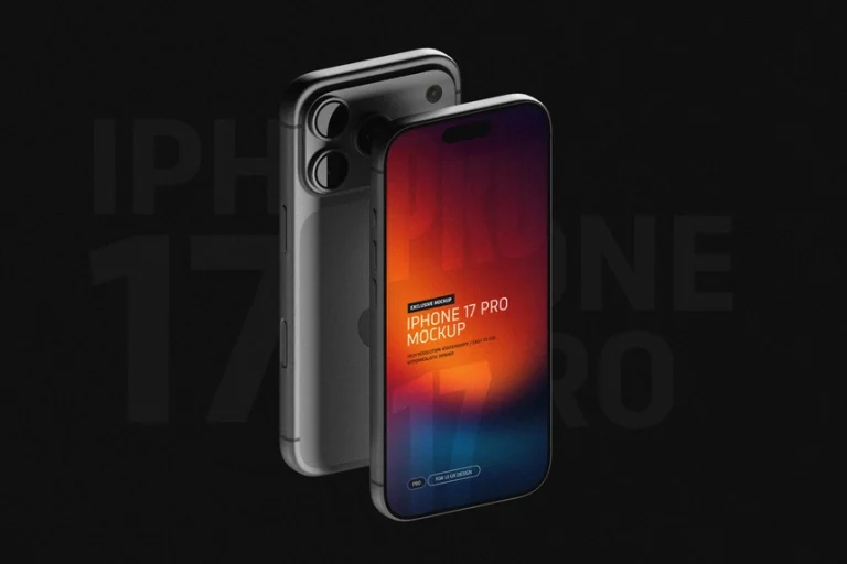 iPhone 17 Pro Free Mockup