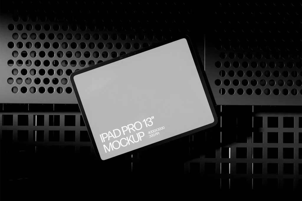 Free iPad Pro Mockup PSD for Design Presentation