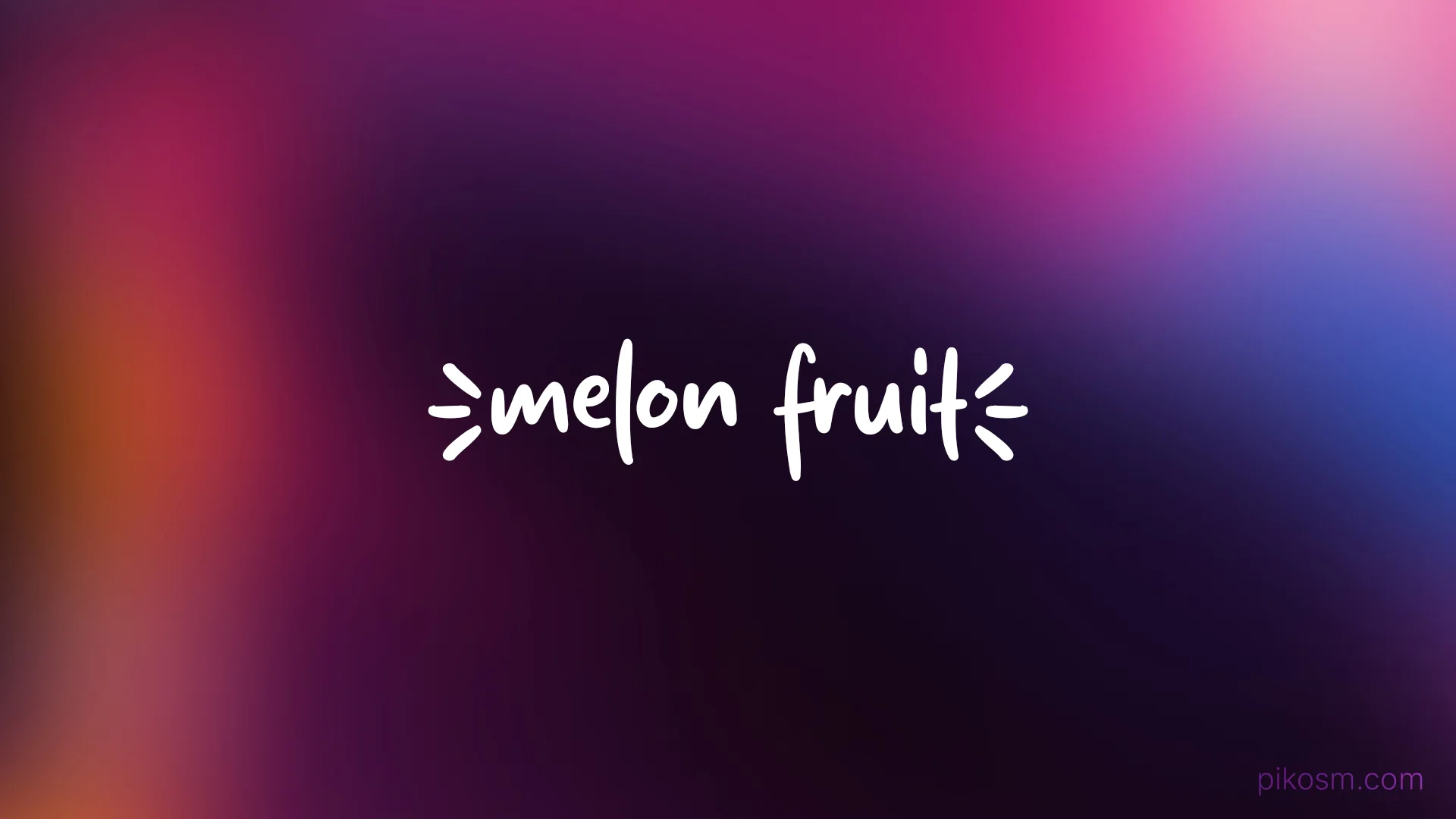 Download Free Melon Fruit Font