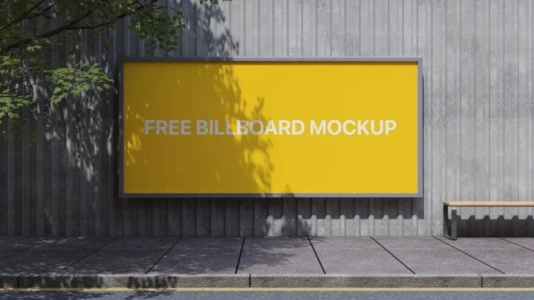 billboard-mockup-yellow