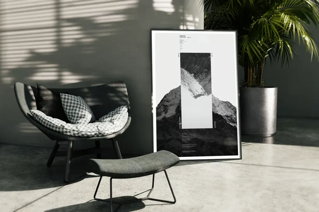 Poser Frame Mock up Poser Frame Mock up