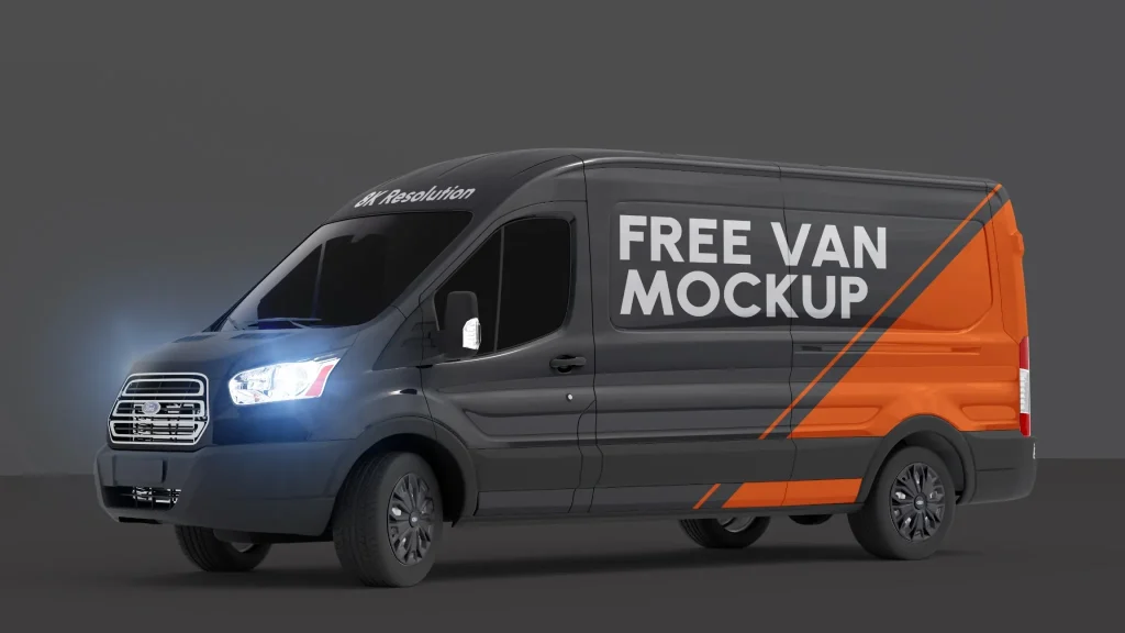 Van Mockup  Built for Real-World Branding