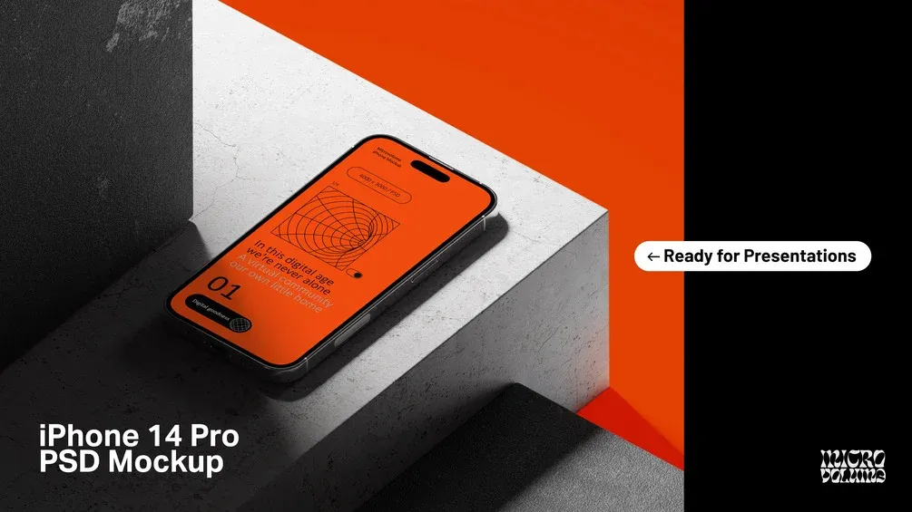 Free Iphone 14 Pro Mockup