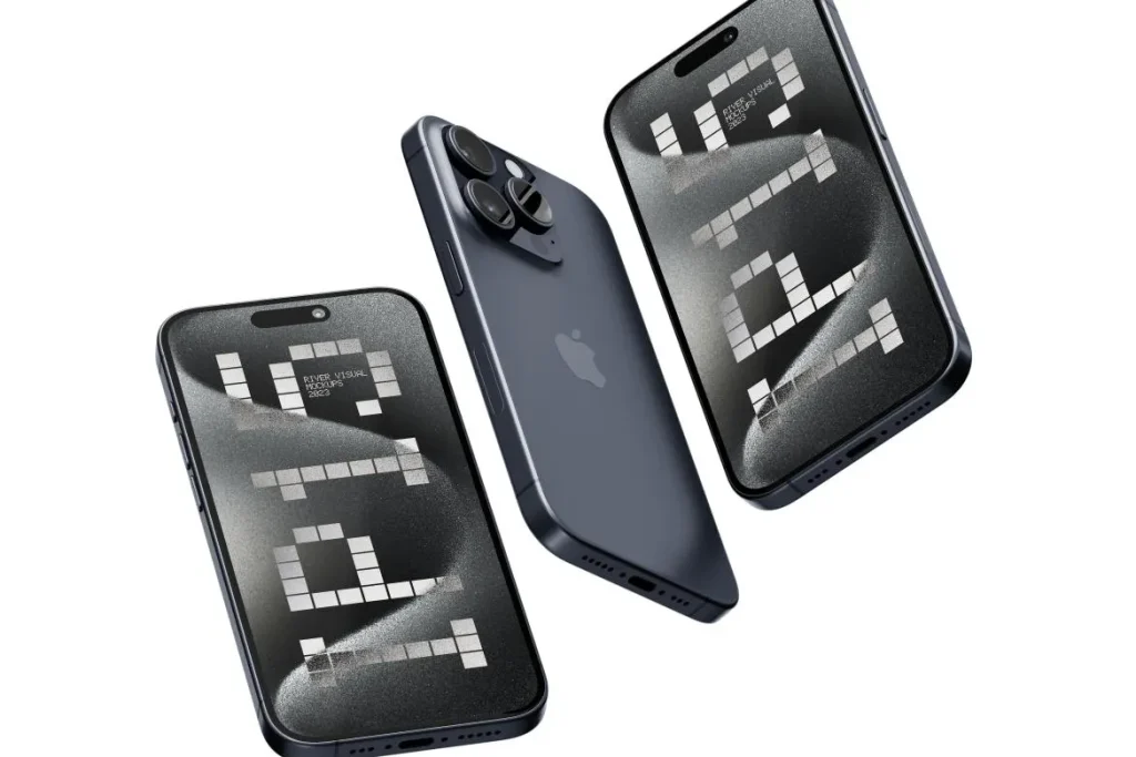 iPhone 15 Pro - 004 Free Mockup