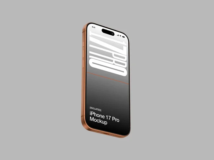 iPhone 17 Pro Free Mockup