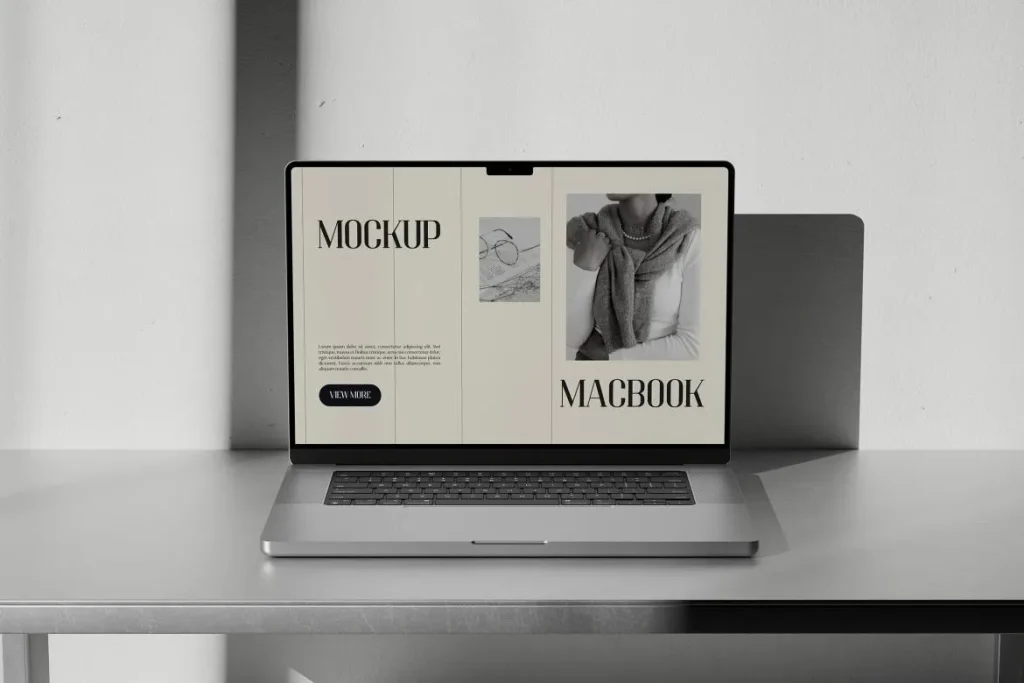 Falk Industrial Macbook Mockup Falk Industrial Macbook Mockup