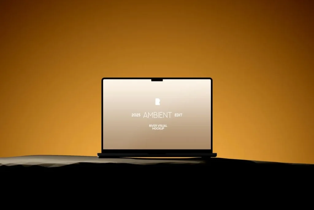Macbook Pro 16 - Ambient Free Mockup