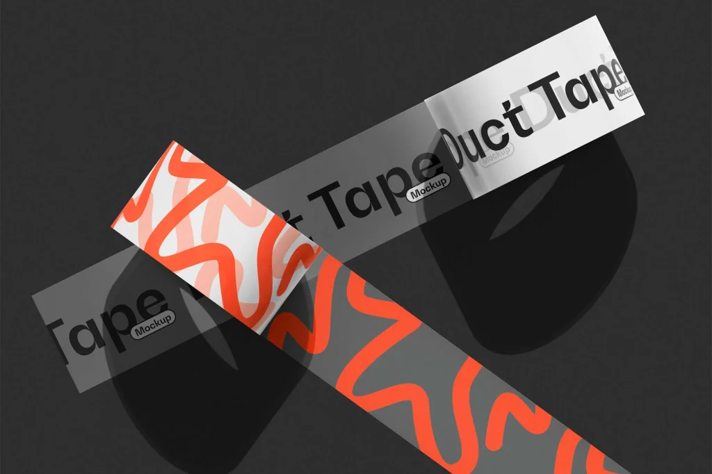 Duct Tape Rolls Mockup Duct Tape Rolls Mockup
