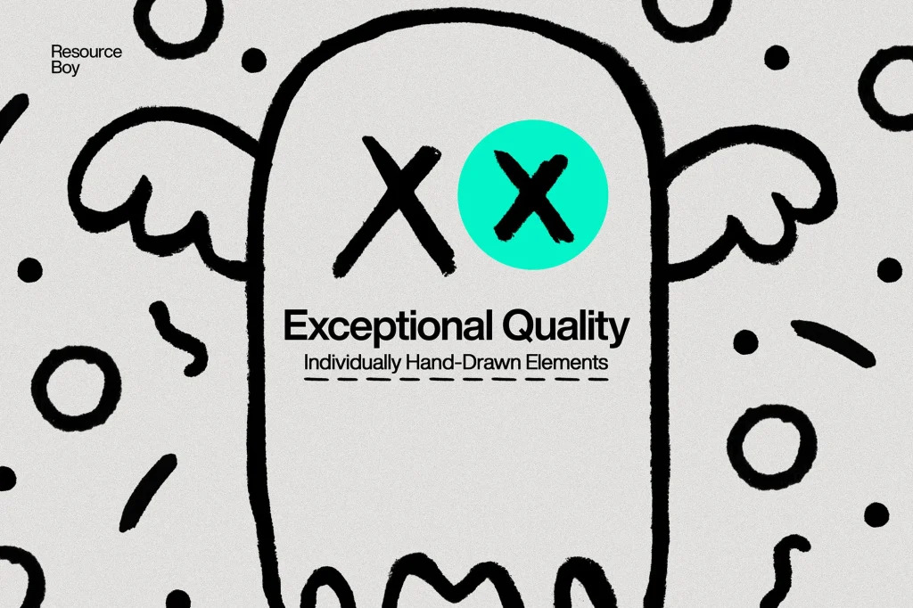 1000+ Hand Drawn Doodle Elements