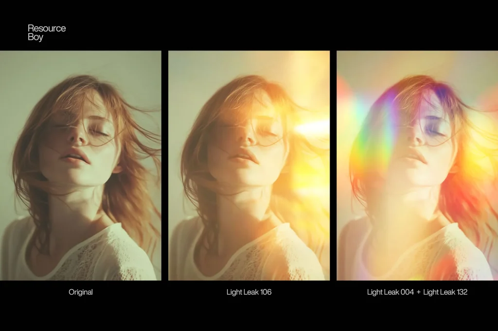 250 Light Leak Overlays