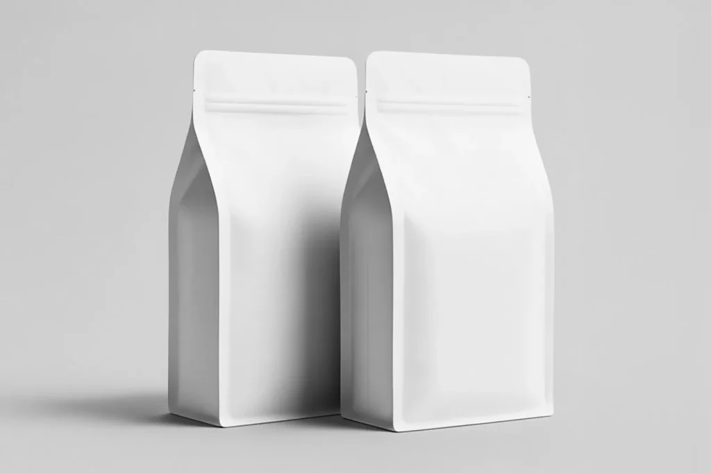 Free Minimal Coffee Bag Packaging Mockup Free Minimal Coffee Bag Packaging Mockup