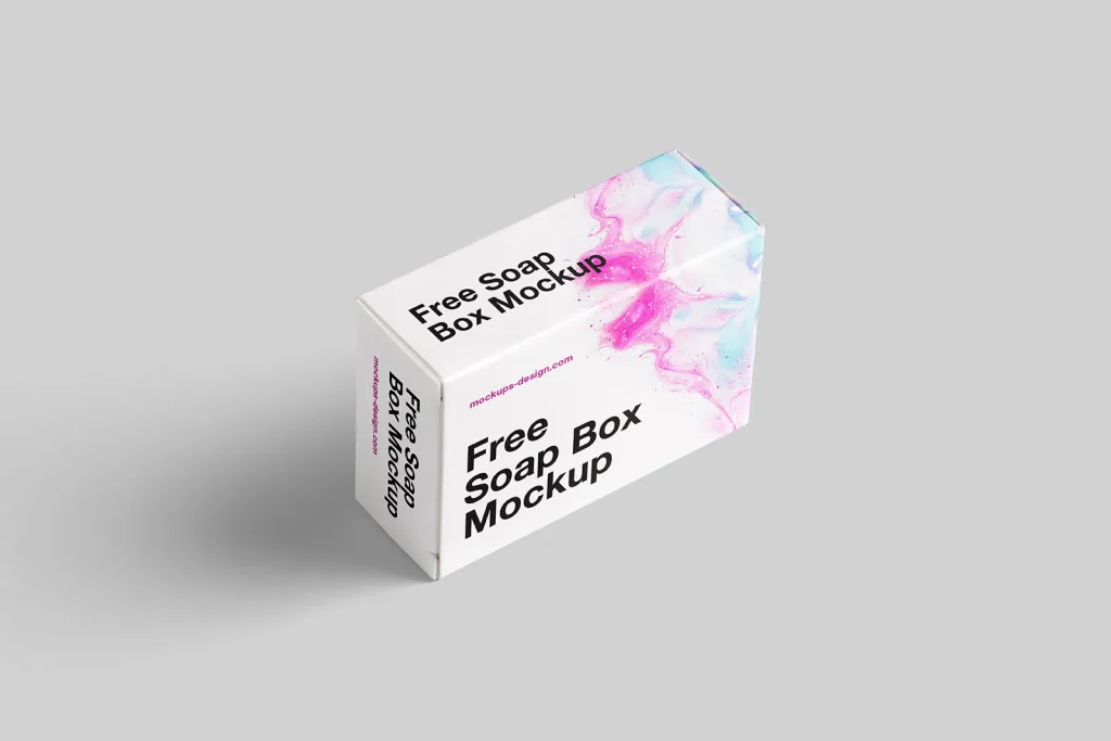 Free soap box mockup Free soap box mockup