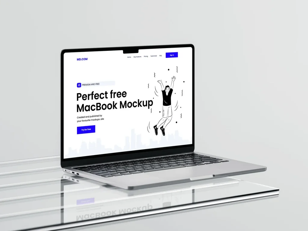 100+ Free MacBook Mockups — PSD & PNG Templates for Designers (2026) imgi_14_Macbook_Air_M2_Mockup_2-1