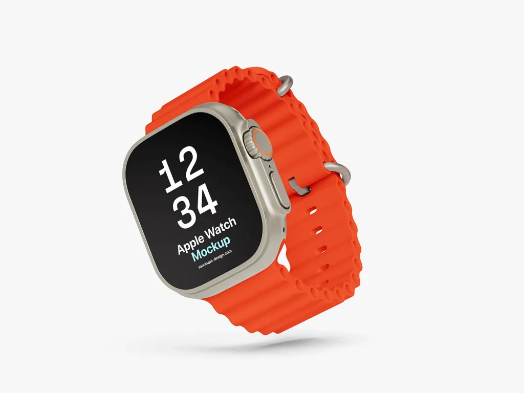 Apple Watch Ultra mockup