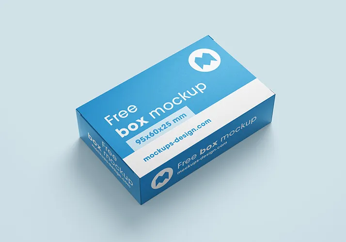 Free box mockup
