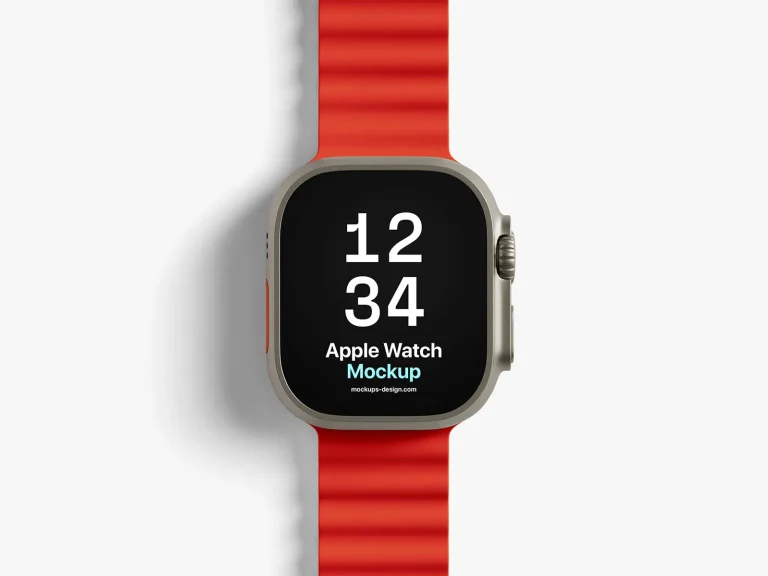 Apple Watch Ultra mockup