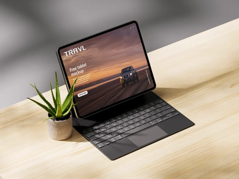 Free tablet mockup