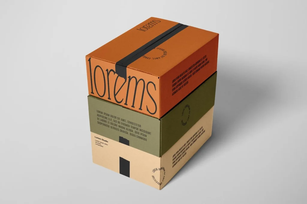 Urban Retail Package Mockup Urban Retail Package Mockup