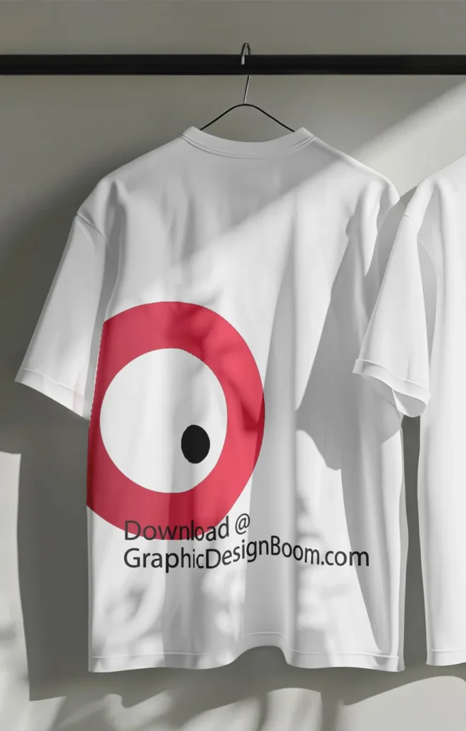 Free T-Shirts On Hangers Mockup