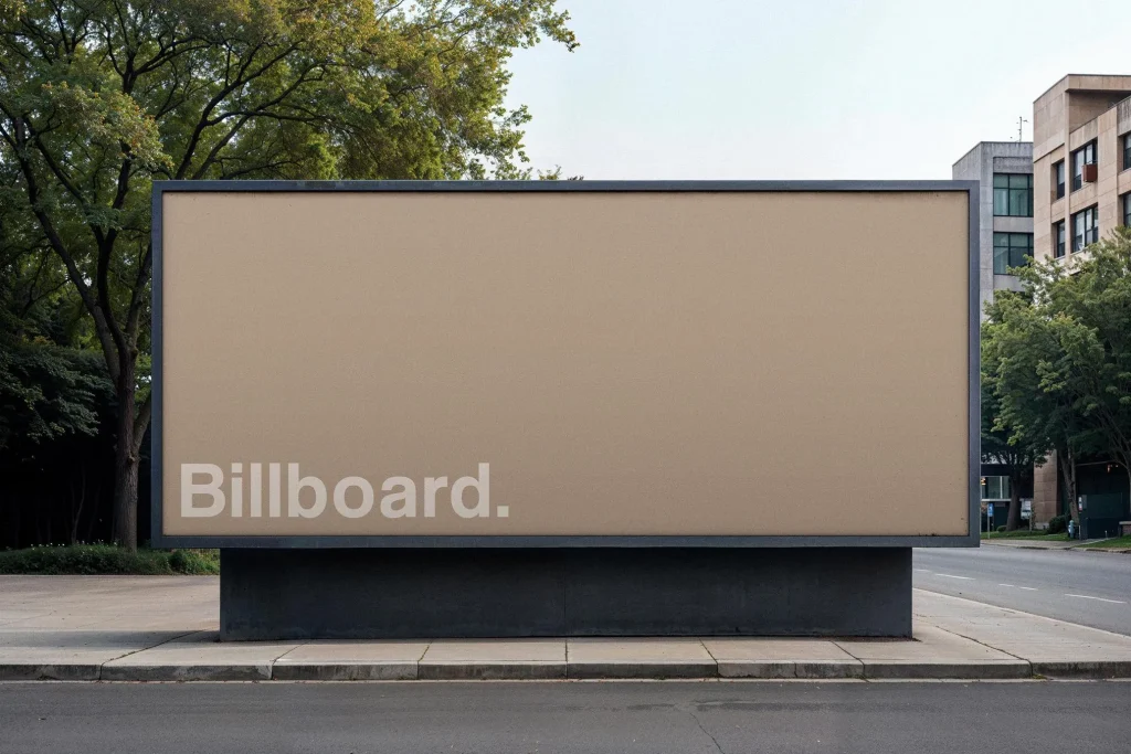 Outdoor Billboard Mockup