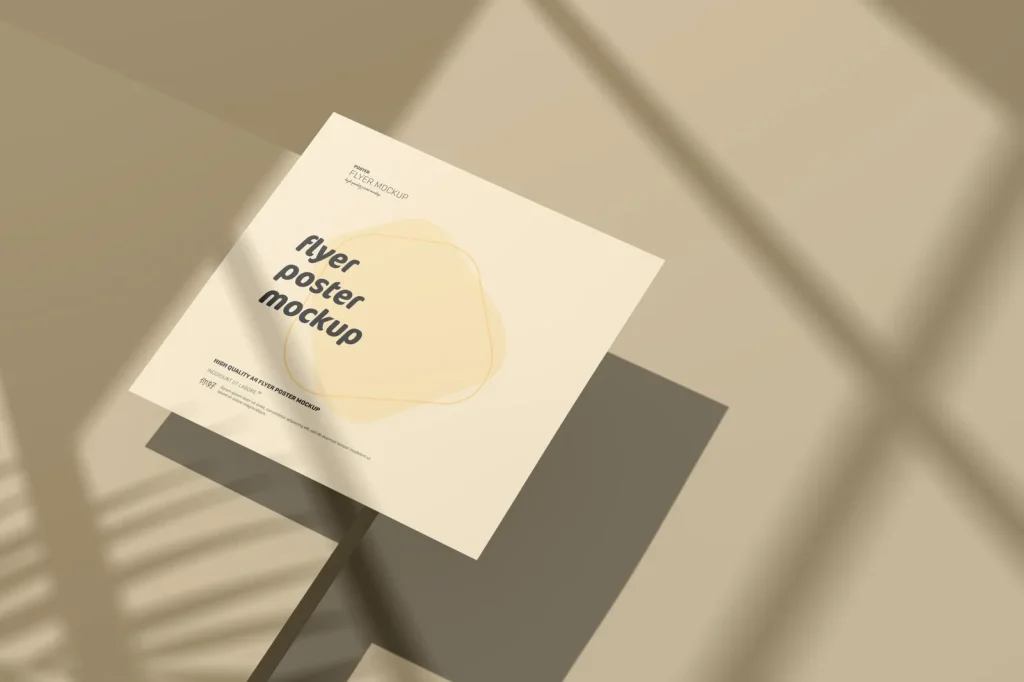 Square Poster Mockup