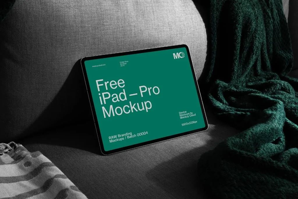 Free iPad Pro Mockup Free iPad Pro Mockup