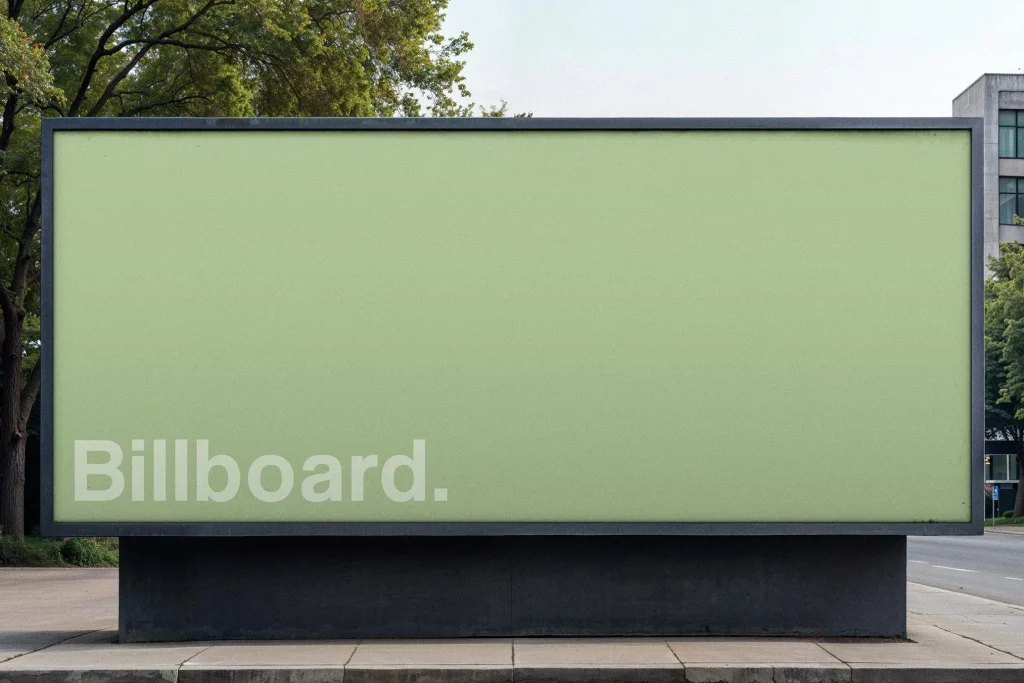 Outdoor Billboard Mockup
