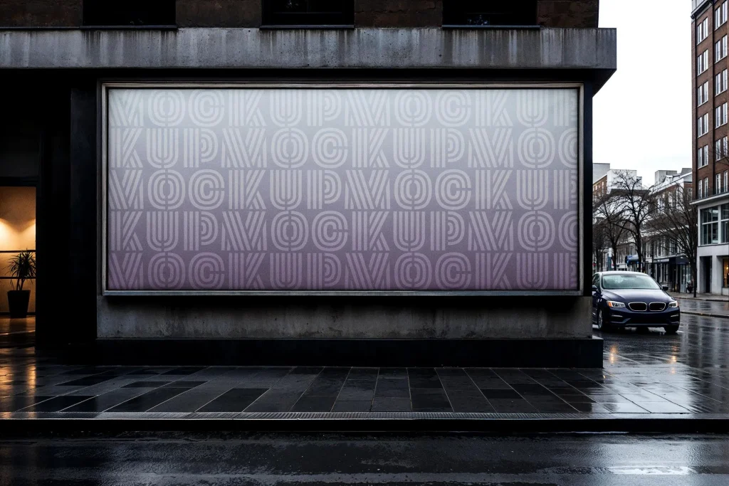 Urban Billboard Mockup