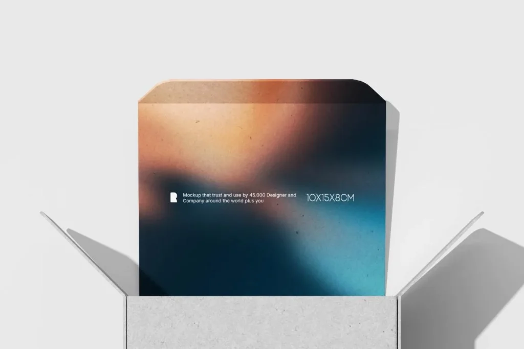 Simple Box Packaging Free Mockup Simple Box Packaging Free Mockup