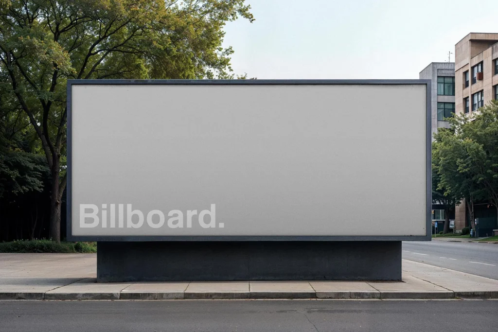 Outdoor Billboard Mockup