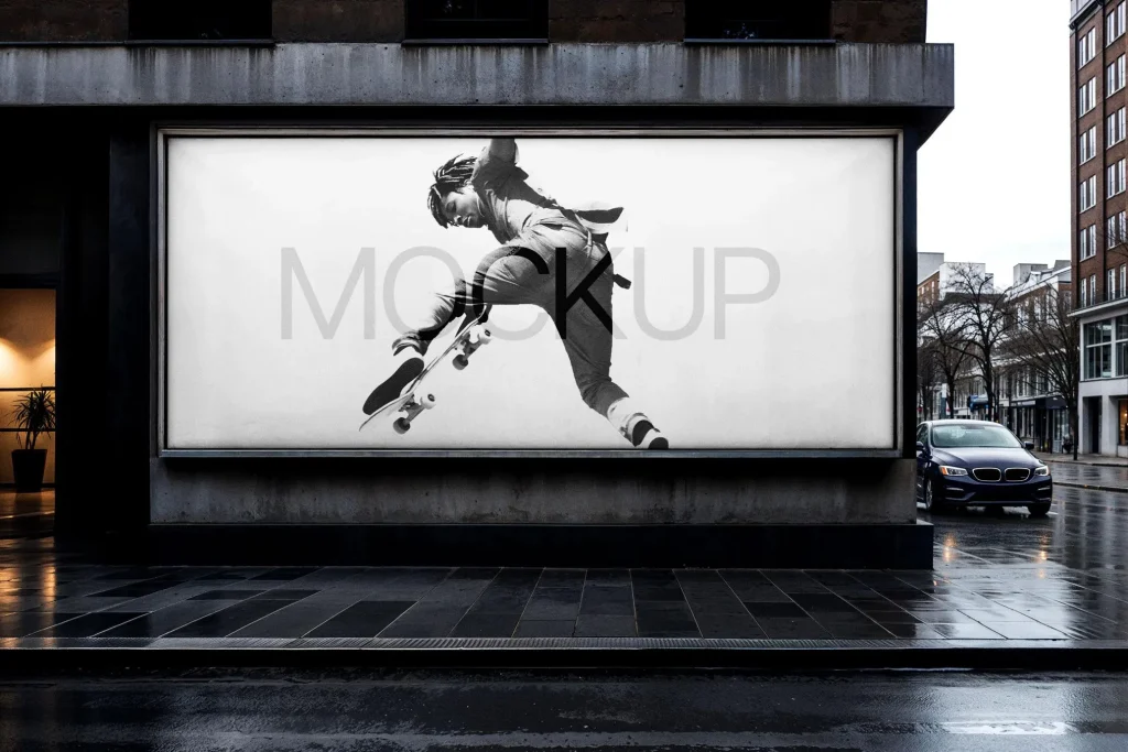 Urban Billboard Mockup