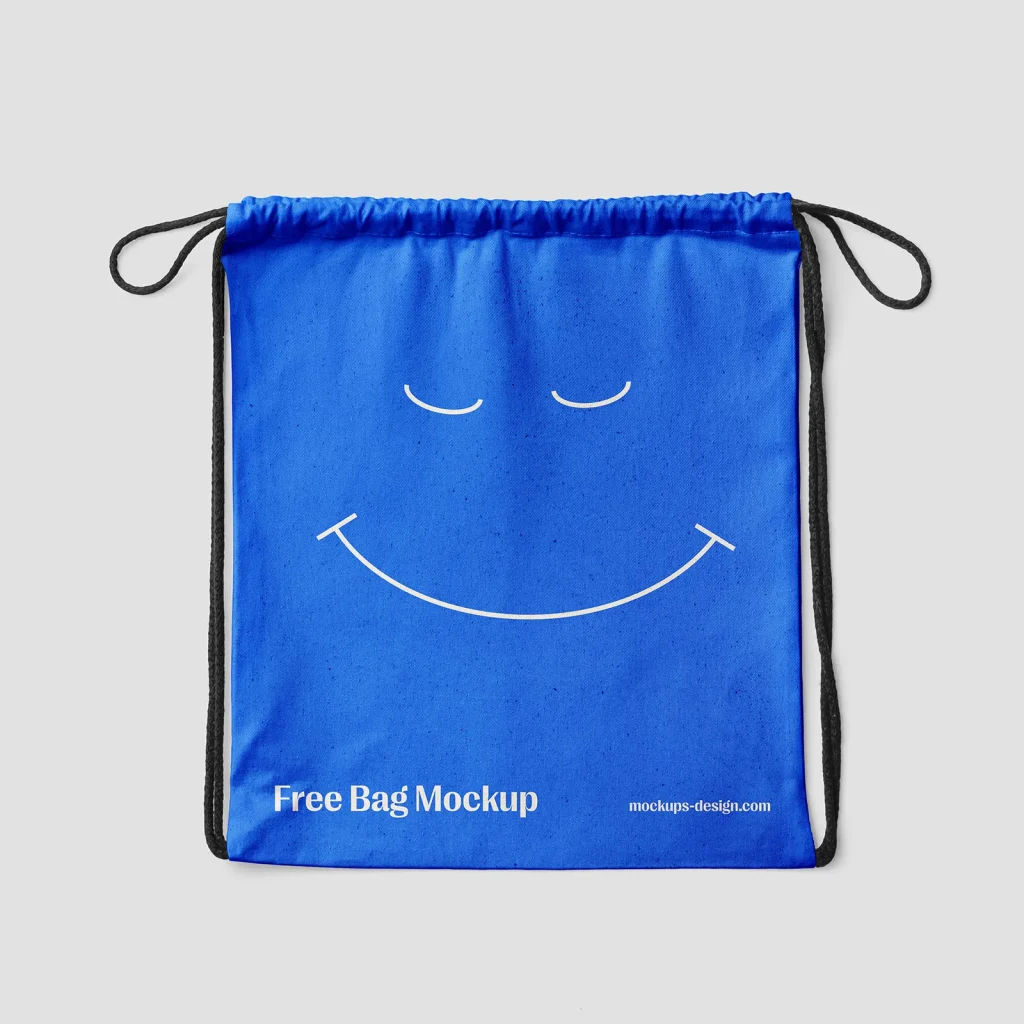 Linen bag mockup