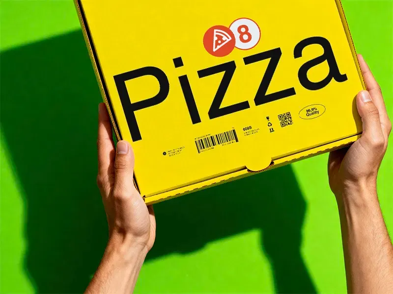 Pizza Box Mockup