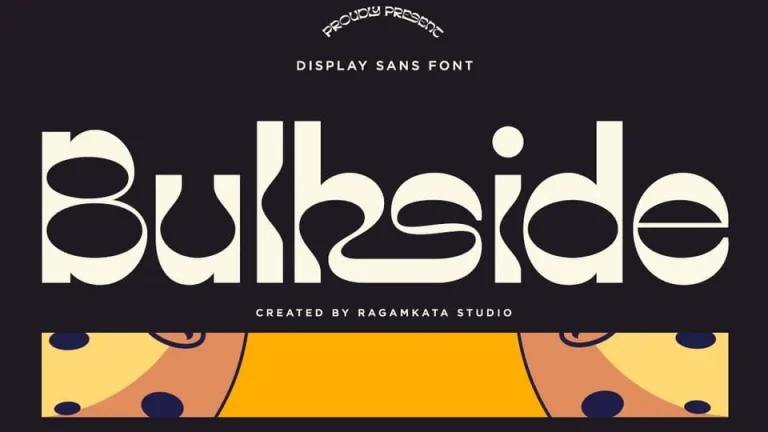 Homepage Bulkside Font