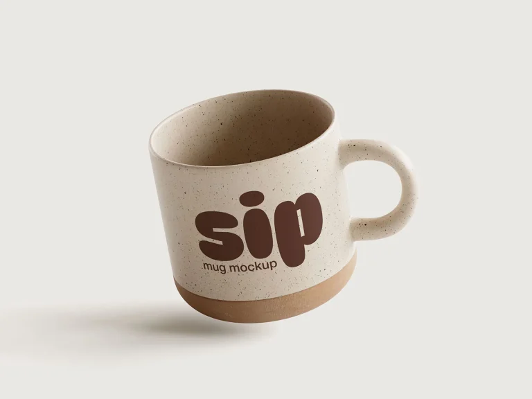 Homepage Clay mug mockup