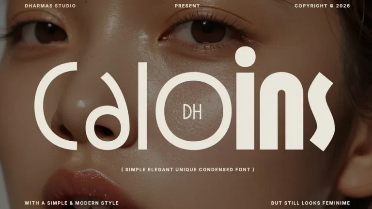 Homepage Dh Caloins Font