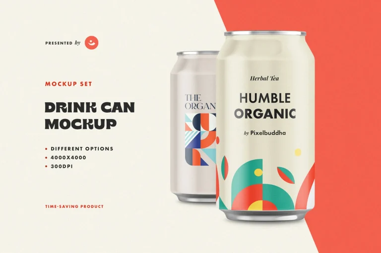 Homepage High-Resolution Aluminium Can Mockup