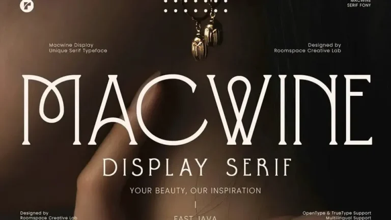 Homepage Macwine Font