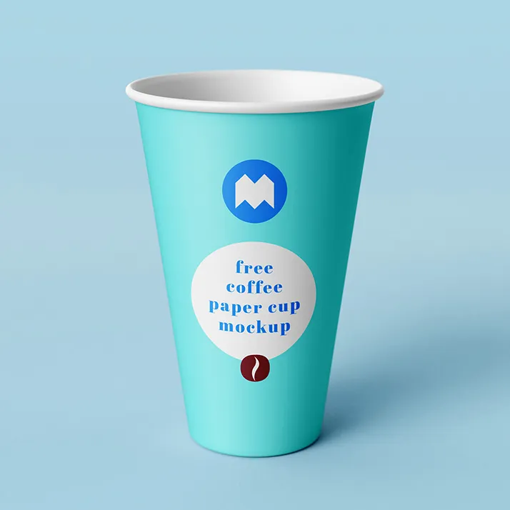 Homepage Paper coffee cup mockup