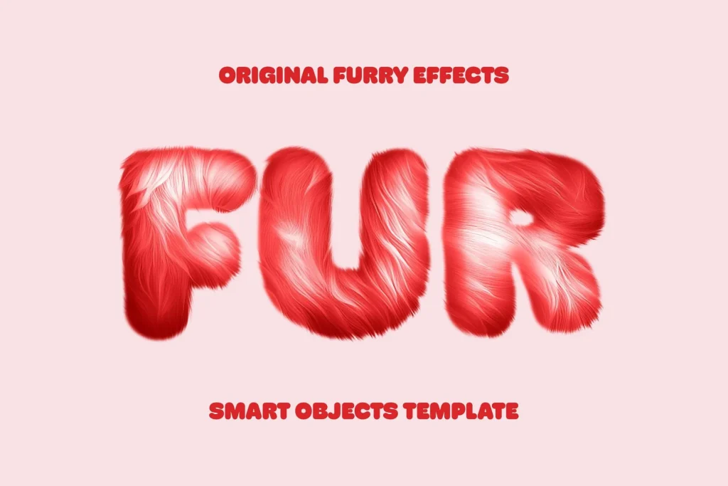 Soft Furry Text Effect Soft Furry Text Effect
