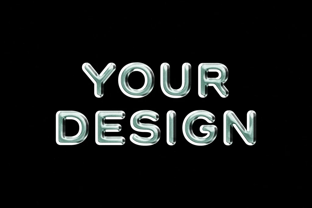 Vivid Chrome Text & Logo Effect Vivid Chrome Text & Logo Effect
