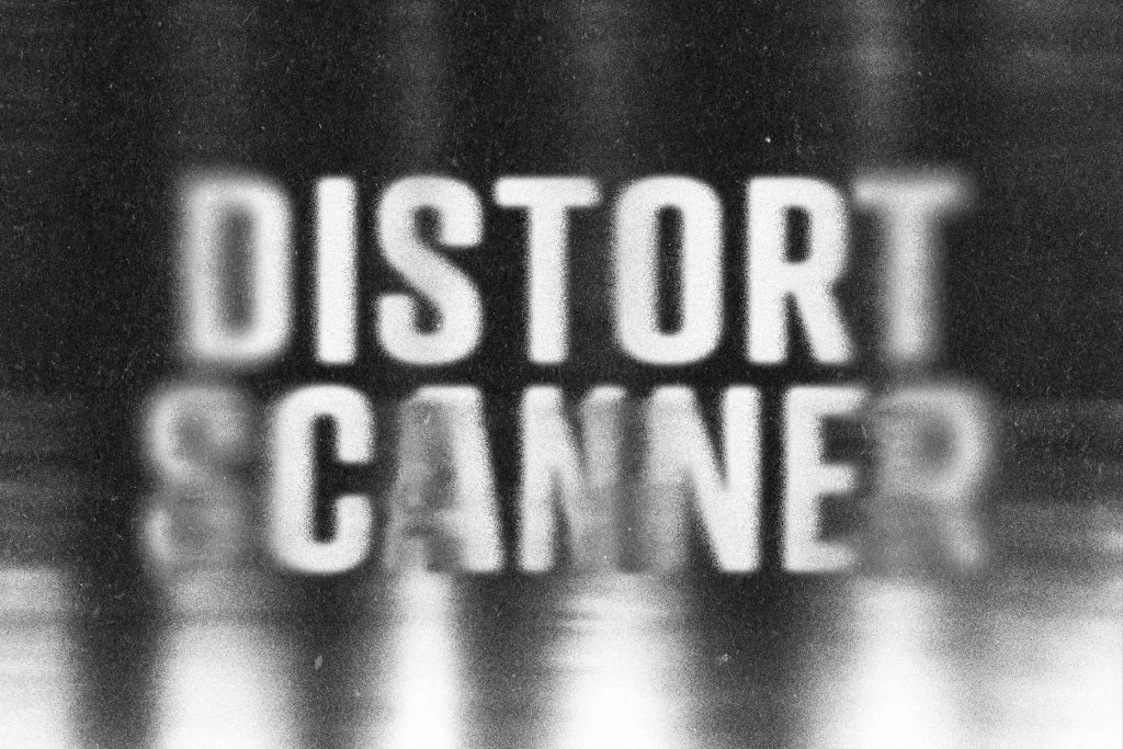 Bad Scanner Text Effect Bad Scanner Text Effect
