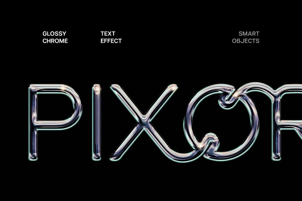 Chrome Text Effect Chrome Text Effect