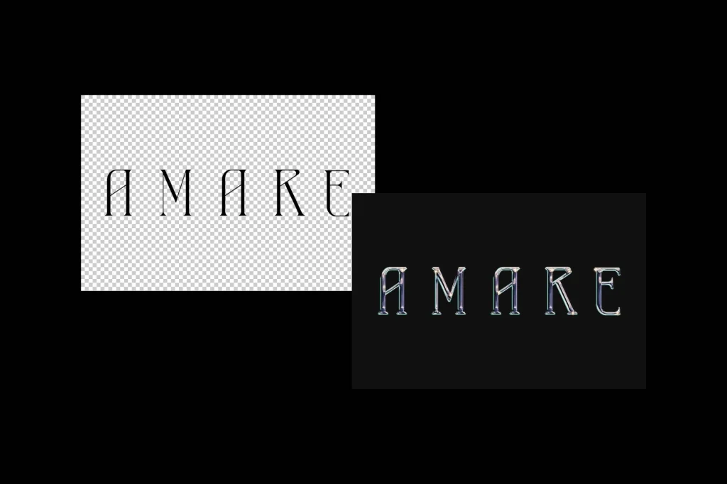 Chrome Text Effect Chrome Text Effect
