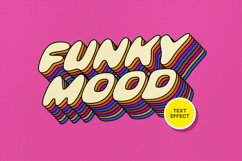Funky Text Effect Funky Text Effect