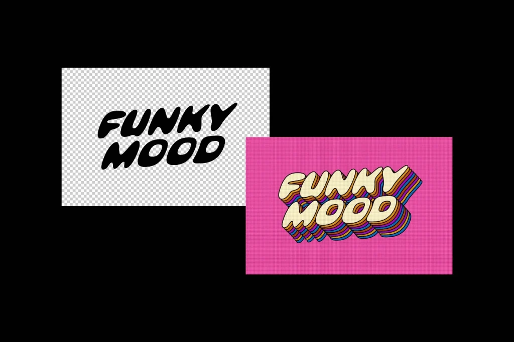 Funky Text Effect Funky Text Effect
