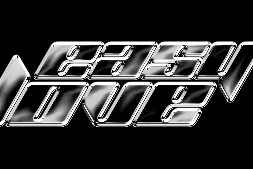 Gloss Metal Text Effect Gloss Metal Text Effect